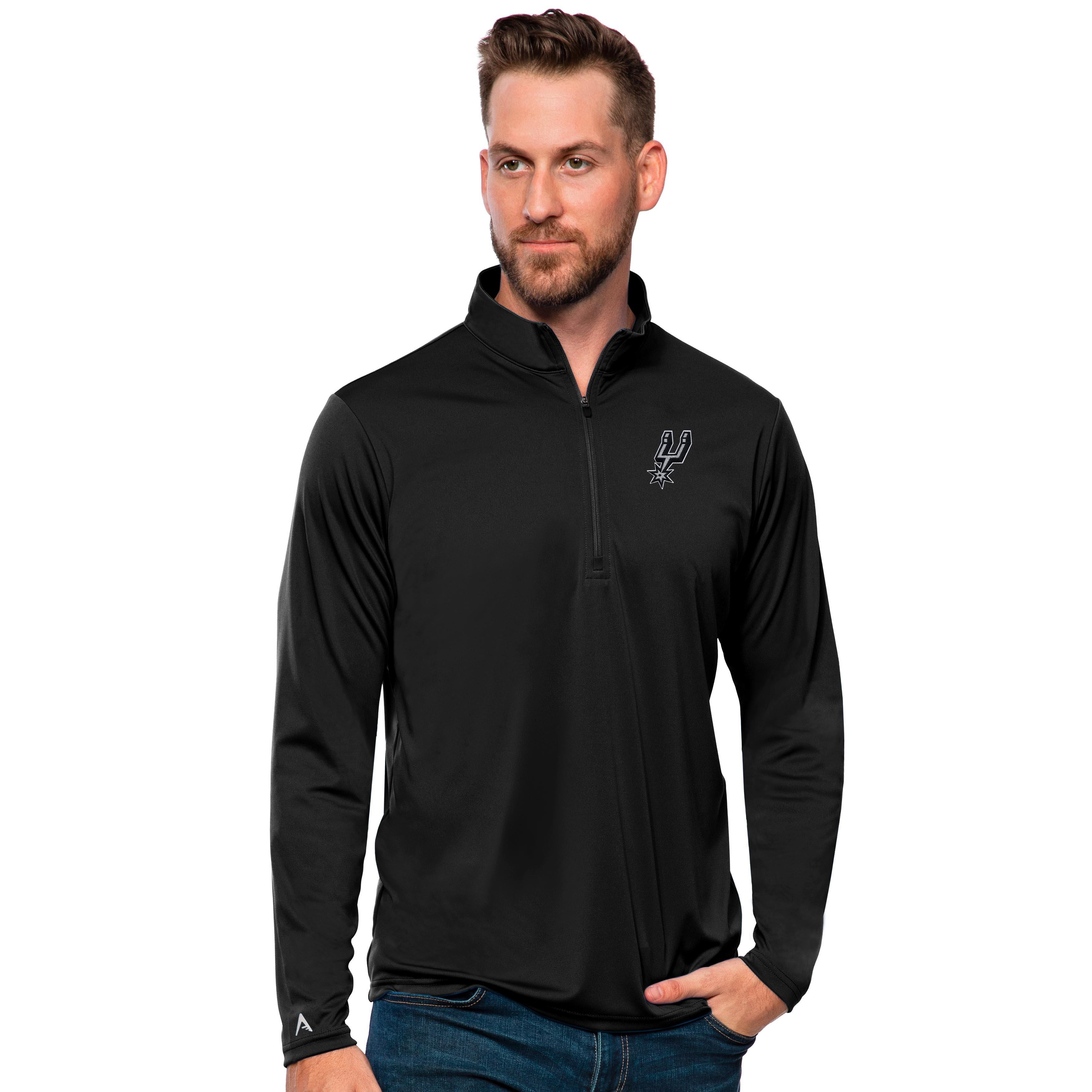 Antigua Men's San Antonio Spurs Tribute Pullover